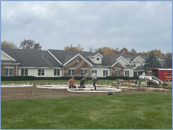 Hamilton Grove Centennial Garden Construction